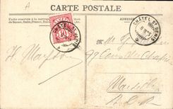 Vintage Postcard Fantasy Illustrator Shepherd & Shepherdess official Chart of the Vine growers Vevey 1905