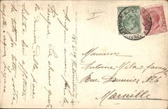 Vintage Postcard Fantasy Illustrator Child Lamb