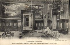 CPA Casino Monte Carlo Salle du Trente Quarante 
