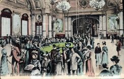CPA Casino Monte Carlo Salle de jeu Roulette 
