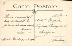 CPA Casino Monte Carlo Salle de Trente et Quarante 