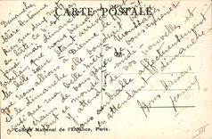 Vintage Postcard Fantasy Illustrator Mallet Child