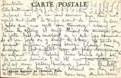 Vintage Postcard Fantasy Illustrator Mallet Child One two and