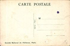 Vintage Postcard Fantasy Illustrator Mallet Enfant Which well spruce