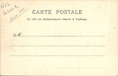 Vintage Postcard Circus Barnum and Bailey a group of elephants in Indian file Elephant