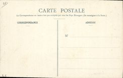 Postal Folclore Antiguos trajes Bressans el jugador de Zanfoña CUMBRE