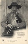 CPA Folklore Auvergne Le Cabrettaire 