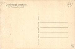 Vintage Postcard Provence Folklore the Farandole Of Provence