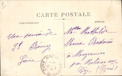 Postal Folclore Vagar Reattu Farándula Provenzal tiene San Rémy por Isnard