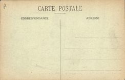 Postal Folclore Alrededores de Lorient una comitiva de boda Matrimonio