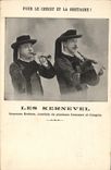 Vintage Postcard Folklore For Christ and Brittany Kernevel Breton Bell ringers