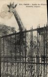 CPA Paris Jardin des Plantes Girafe d'Abyssinie 