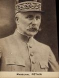 CPA Militaria Marechal Petain 