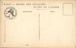 CPA Militaria Musee de l'Armee Marechal Petain 