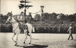 CPA Militaria Les Fetes de la Victoire 14 Juillet 1919 Le Marechal Petain 