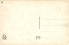 Vintage Postcard Militaria Clemenceau Foch Marshal