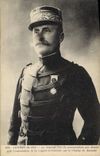 Vintage Postcard Militaria General Foch ordering an army