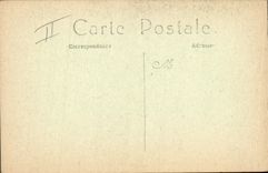 Postal Militaria Mariscal Foch 14 de julio de 1919 Fiestas de la Victoria