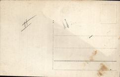 Postal Militaria lo entrado de los soldados con Mariscal Foch el 25 de noviembre de 1918