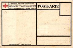 CPA Militaria Croix Rouge