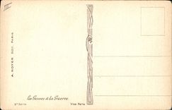 Vintage Postcard Militaria a cook of malheure