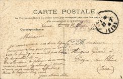 Vintage Postcard Militaria an office of German recruitment