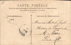 Vintage Postcard Rizonville Likes Morot Militaria