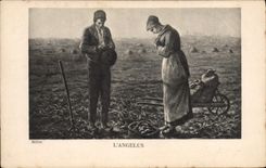 Vintage Postcard the Angelus