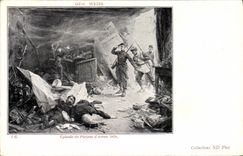 Vintage Postcard Geo Weiss Episode of the Plate of Avron 1870