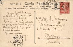 Vintage Postcard Monte Carlo Casino the room of caster