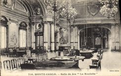 CPA Casino Monte Carlo Salle de jeu la Roulette 