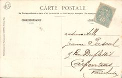 Vintage Postcard Casino Monte Carlo Casino Gardens Coffee of Paris