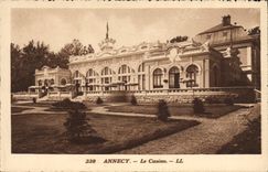 Vintage Postcard Annecy Casino