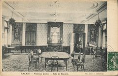 Vintage Postcard Casino Calais Room of baccara