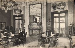 Vintage Postcard Casino Vichy Room of correspondence