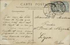 Postal Casino Vichy Sala de correspondencia