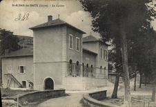 Vintage Postcard Casino St Alban Water