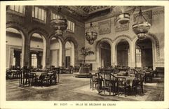 Vintage Postcard Casino Vichy Room of Baccarat of the casino