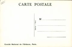 Vintage Postcard Fantasy Illustrator Mallet Children Summer holidays