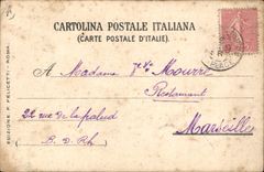 Postal artista desconocido que invita a comer todos los días