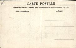 Vintage Postcard Paris Botanical garden White Rhinoceros of Sudan