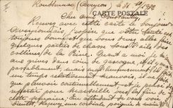 Vintage Postcard Sheep a shepherd