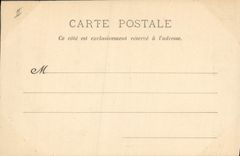 Vintage Postcard Chamois on the mountain