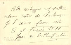 Vintage Postcard Sheep Child