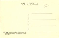 CPA Militaria Joffre 