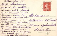 Postal Militaria el Grande Estado Mayor Joffre