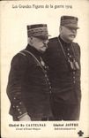 CPA Militaria General de Castelnau Joffre 