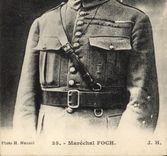 CPA Militaria Marechal Foch 