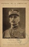 CPA Militaria Marechal Foch Emprunt de la Liberation 