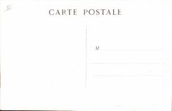 Vintage Postcard Militaria Communicates hairy Tranchee of 1st line